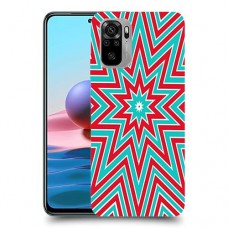צבעי שלג כיסוי מגן קשיח מעוצב ל Xiaomi Redmi Note 10 יחידה אחת סקרין מובייל