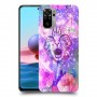 חתול מושלג כיסוי מגן קשיח מעוצב ל Xiaomi Redmi Note 10 יחידה אחת סקרין מובייל