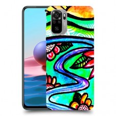 ויטראז 'תמונה כיסוי מגן קשיח מעוצב ל Xiaomi Redmi Note 10 יחידה אחת סקרין מובייל