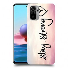 הישאר חזק כיסוי מגן קשיח מעוצב ל Xiaomi Redmi Note 10 יחידה אחת סקרין מובייל