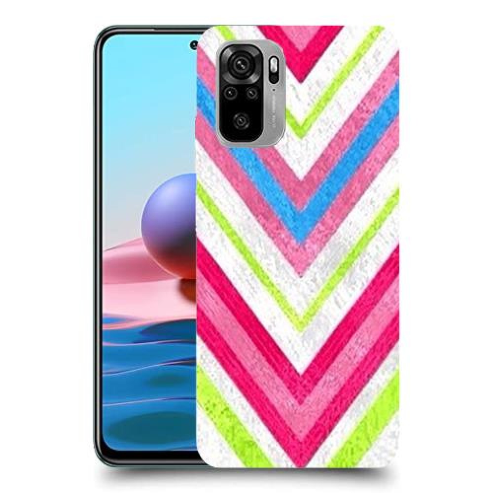 צבעים חשופים כיסוי מגן קשיח מעוצב ל Xiaomi Redmi Note 10 יחידה אחת סקרין מובייל