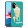 גלידה סאני כיסוי מגן קשיח מעוצב ל Xiaomi Redmi Note 10 יחידה אחת סקרין מובייל