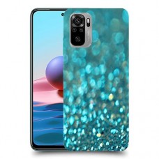טורקיז יהלומים כיסוי מגן קשיח מעוצב ל Xiaomi Redmi Note 10 יחידה אחת סקרין מובייל