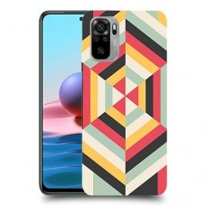 הצגת הפשטה כיסוי מגן קשיח מעוצב ל Xiaomi Redmi Note 10 יחידה אחת סקרין מובייל
