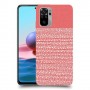 נקודות לבנות בורוד כיסוי מגן קשיח מעוצב ל Xiaomi Redmi Note 10 יחידה אחת סקרין מובייל
