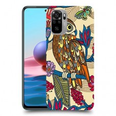 ינשוף חכם כיסוי מגן קשיח מעוצב ל Xiaomi Redmi Note 10 יחידה אחת סקרין מובייל