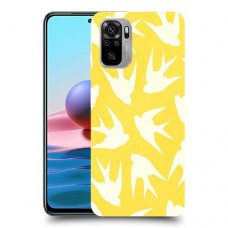 צהוב ציפור החיים כיסוי מגן קשיח מעוצב ל Xiaomi Redmi Note 10 יחידה אחת סקרין מובייל