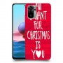 אתה עבור חג המולד כיסוי מגן קשיח מעוצב ל Xiaomi Redmi Note 10 יחידה אחת סקרין מובייל
