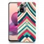 פסים בצבע כיסוי מגן קשיח מעוצב ל Xiaomi Redmi Note 10S יחידה אחת סקרין מובייל
