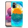 זריחה ליד הים כיסוי מגן קשיח מעוצב ל Xiaomi Redmi Note 10S יחידה אחת סקרין מובייל