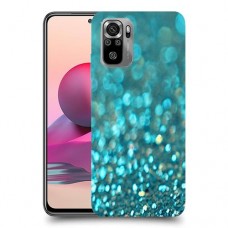טורקיז יהלומים כיסוי מגן קשיח מעוצב ל Xiaomi Redmi Note 10S יחידה אחת סקרין מובייל