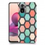 חלת דבש הונבד כיסוי מגן קשיח מעוצב ל Xiaomi Redmi Note 10S יחידה אחת סקרין מובייל