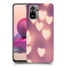 לבבות מעורפלים בחום כיסוי מגן קשיח מעוצב ל Xiaomi Redmi Note 10S יחידה אחת סקרין מובייל