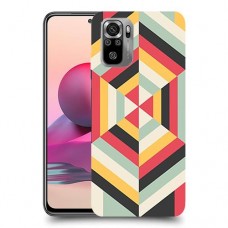 הצגת הפשטה כיסוי מגן קשיח מעוצב ל Xiaomi Redmi Note 10S יחידה אחת סקרין מובייל