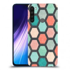 חלת דבש הונבד כיסוי מגן קשיח מעוצב ל Xiaomi Redmi Note 8 יחידה אחת סקרין מובייל