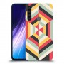 הצגת הפשטה כיסוי מגן קשיח מעוצב ל Xiaomi Redmi Note 8 יחידה אחת סקרין מובייל