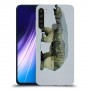 דוב לבן כיסוי מגן קשיח מעוצב ל Xiaomi Redmi Note 8 יחידה אחת סקרין מובייל