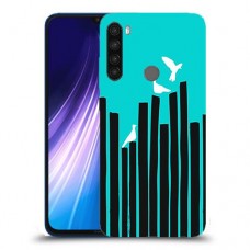 מי גבוה יותר כיסוי מגן קשיח מעוצב ל Xiaomi Redmi Note 8 יחידה אחת סקרין מובייל