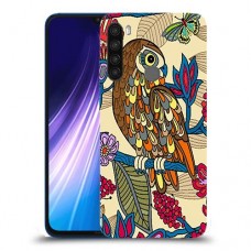 ינשוף חכם כיסוי מגן קשיח מעוצב ל Xiaomi Redmi Note 8 יחידה אחת סקרין מובייל