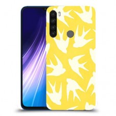 צהוב ציפור החיים כיסוי מגן קשיח מעוצב ל Xiaomi Redmi Note 8 יחידה אחת סקרין מובייל