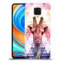 ג'ירפה נחמד כיסוי מגן קשיח מעוצב ל Xiaomi Redmi Note 9 Pro יחידה אחת סקרין מובייל