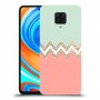 ורוד ירוק כיסוי מגן קשיח מעוצב ל Xiaomi Redmi Note 9 Pro יחידה אחת סקרין מובייל