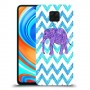 אלפנט סגול כיסוי מגן קשיח מעוצב ל Xiaomi Redmi Note 9 Pro יחידה אחת סקרין מובייל