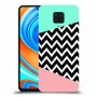 פסים במנטה ורוד כיסוי מגן קשיח מעוצב ל Xiaomi Redmi Note 9 Pro יחידה אחת סקרין מובייל