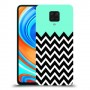 פסים במנטה כיסוי מגן קשיח מעוצב ל Xiaomi Redmi Note 9 Pro יחידה אחת סקרין מובייל
