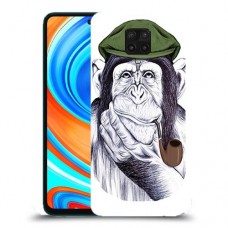 חשיבה קוף כיסוי מגן קשיח מעוצב ל Xiaomi Redmi Note 9 Pro יחידה אחת סקרין מובייל