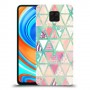 משולשים כיסוי מגן קשיח מעוצב ל Xiaomi Redmi Note 9 Pro יחידה אחת סקרין מובייל