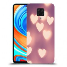 לבבות מעורפלים בחום כיסוי מגן קשיח מעוצב ל Xiaomi Redmi Note 9 Pro יחידה אחת סקרין מובייל