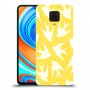 צהוב ציפור החיים כיסוי מגן קשיח מעוצב ל Xiaomi Redmi Note 9 Pro יחידה אחת סקרין מובייל