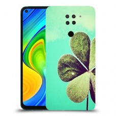 מזל קלובר כיסוי מגן קשיח מעוצב ל Xiaomi Redmi Note 9 יחידה אחת סקרין מובייל