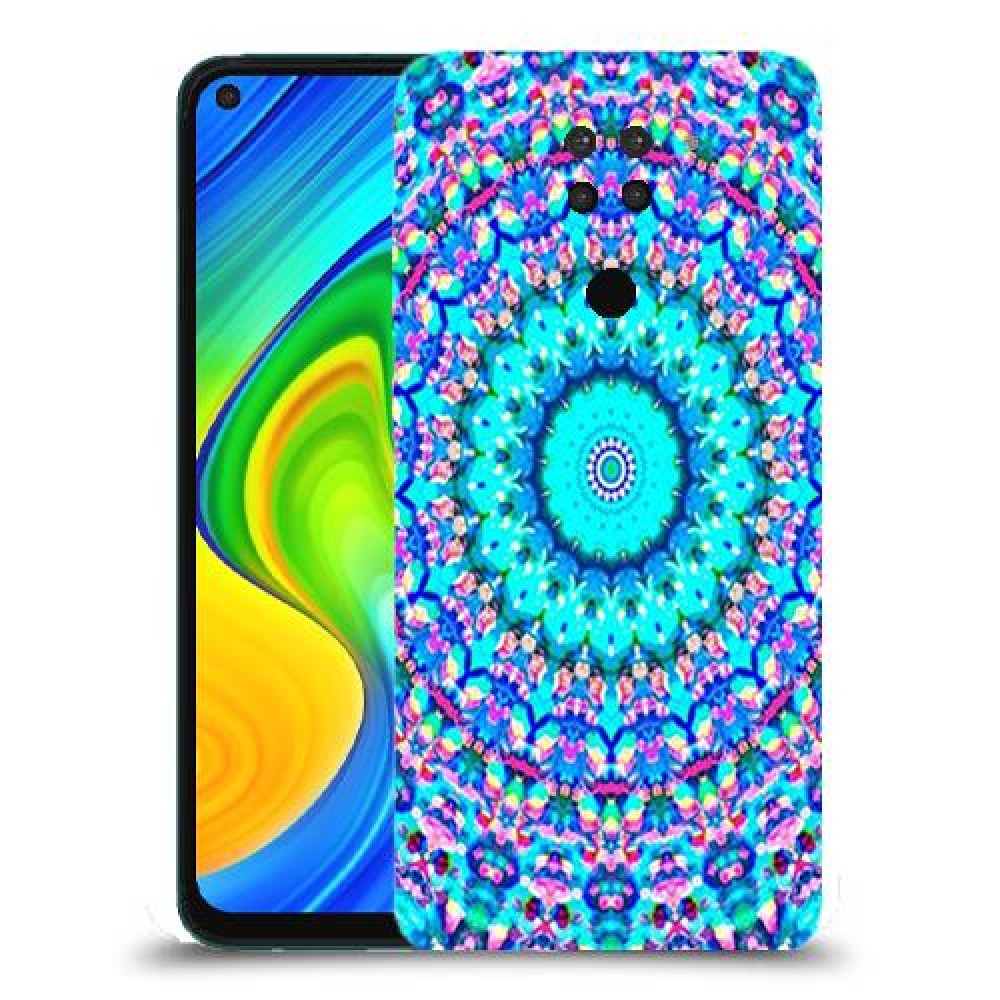 מנדלה בצבע כיסוי מגן קשיח מעוצב ל Xiaomi Redmi Note 9 יחידה אחת סקרין מובייל