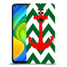 חום ערמומי כיסוי מגן קשיח מעוצב ל Xiaomi Redmi Note 9 יחידה אחת סקרין מובייל