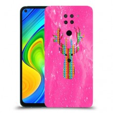 מוזה כיסוי מגן קשיח מעוצב ל Xiaomi Redmi Note 9 יחידה אחת סקרין מובייל