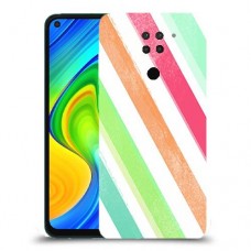 ניאון ספל כיסוי מגן קשיח מעוצב ל Xiaomi Redmi Note 9 יחידה אחת סקרין מובייל