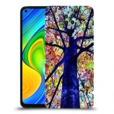עץ ניאון כיסוי מגן קשיח מעוצב ל Xiaomi Redmi Note 9 יחידה אחת סקרין מובייל