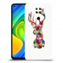 אייל קשת כיסוי מגן קשיח מעוצב ל Xiaomi Redmi Note 9 יחידה אחת סקרין מובייל