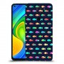 קשת בדגים כיסוי מגן קשיח מעוצב ל Xiaomi Redmi Note 9 יחידה אחת סקרין מובייל