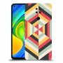 הצגת הפשטה כיסוי מגן קשיח מעוצב ל Xiaomi Redmi Note 9 יחידה אחת סקרין מובייל