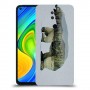 דוב לבן כיסוי מגן קשיח מעוצב ל Xiaomi Redmi Note 9 יחידה אחת סקרין מובייל
