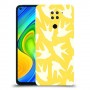 צהוב ציפור החיים כיסוי מגן קשיח מעוצב ל Xiaomi Redmi Note 9 יחידה אחת סקרין מובייל