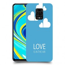אהבה באוויר כיסוי מגן קשיח מעוצב ל Xiaomi Redmi Note 9S יחידה אחת סקרין מובייל