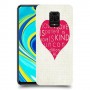 אהבה היא אדיבה כיסוי מגן קשיח מעוצב ל Xiaomi Redmi Note 9S יחידה אחת סקרין מובייל