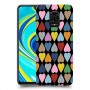 פסיפס קשת לבבות כיסוי מגן קשיח מעוצב ל Xiaomi Redmi Note 9S יחידה אחת סקרין מובייל