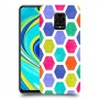ניאון חלת דבש כיסוי מגן קשיח מעוצב ל Xiaomi Redmi Note 9S יחידה אחת סקרין מובייל