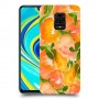 אפרסקים כתומים כיסוי מגן קשיח מעוצב ל Xiaomi Redmi Note 9S יחידה אחת סקרין מובייל