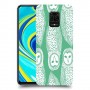 ינשופים על ירוק כיסוי מגן קשיח מעוצב ל Xiaomi Redmi Note 9S יחידה אחת סקרין מובייל